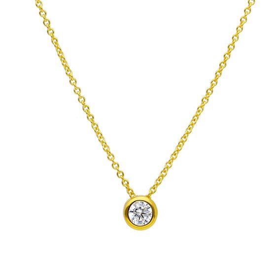 Collana Gioielleria Dossena  Donna in Argento Zircone 270882 - 270882